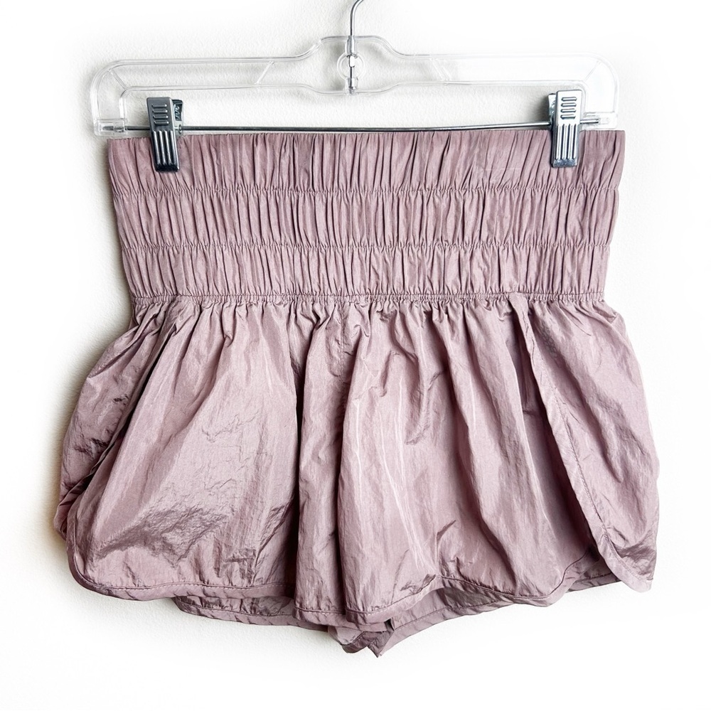 Fp Movement by Free People The way home short in a sheen dusty rose size: M